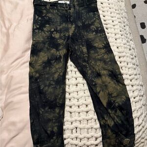 Proenza Schouler Tie-Dye Slouchy Pants